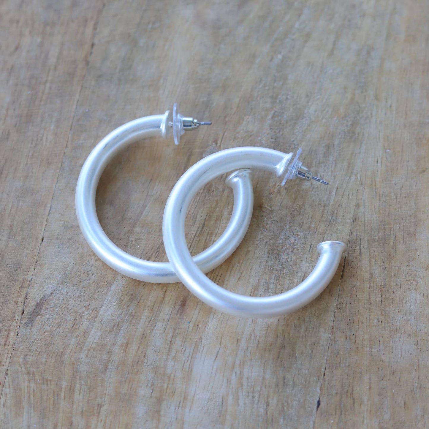 Everyday Silver Hoop Earrings | Classic Silver Hoops