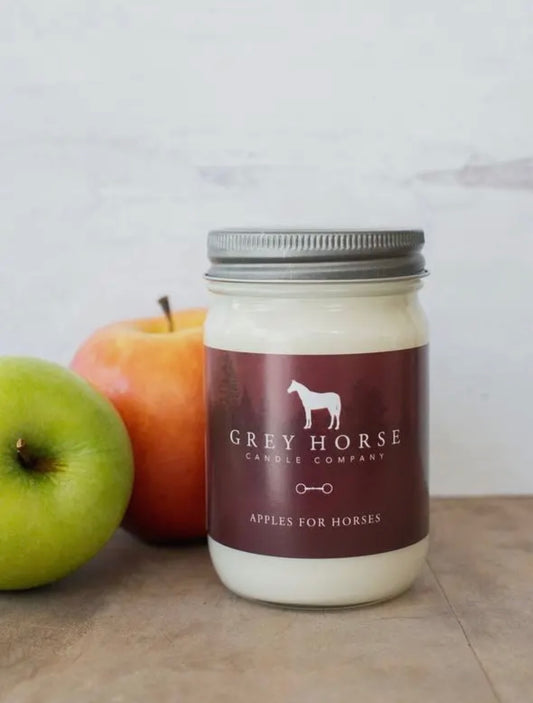 Apples for Horses Candle