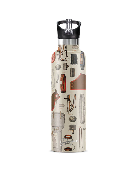 Bits and Bridles |  25oz. Insulated Flask Water Bottle