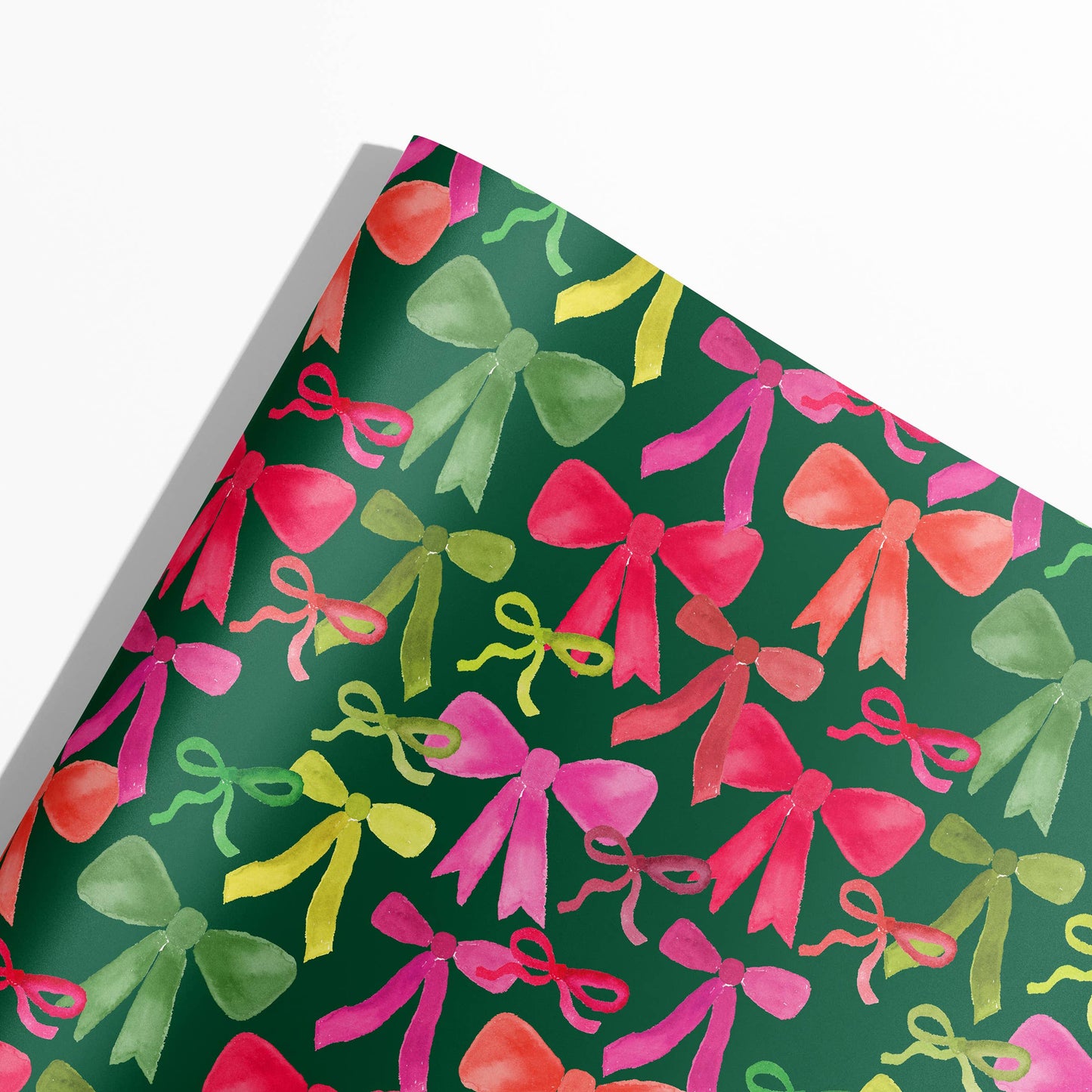 Christmas Bows Gift Wrap | Cute Holiday Gift Wrap